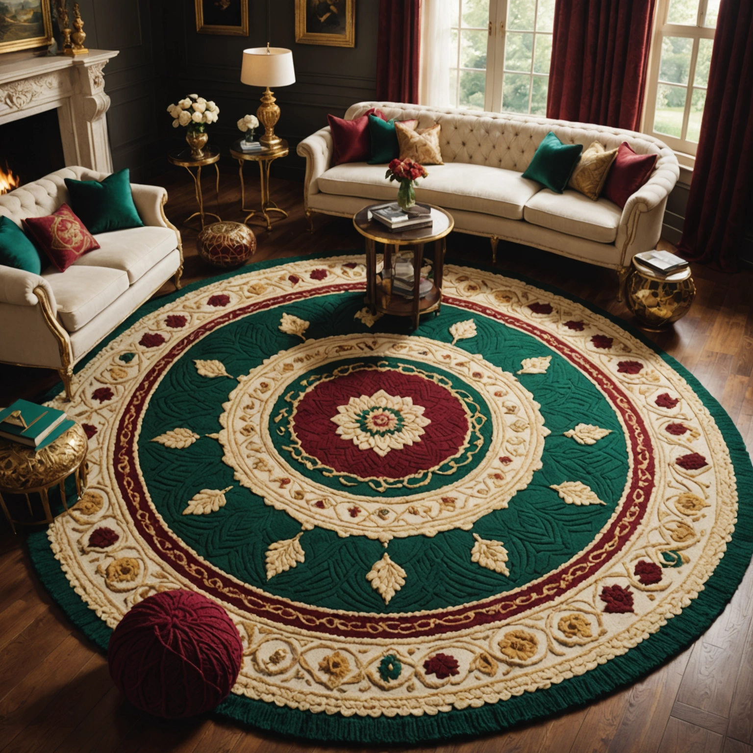 Королевские коврики крючком: схемы для роскошного декора – путь к изысканности в вашем интерьере