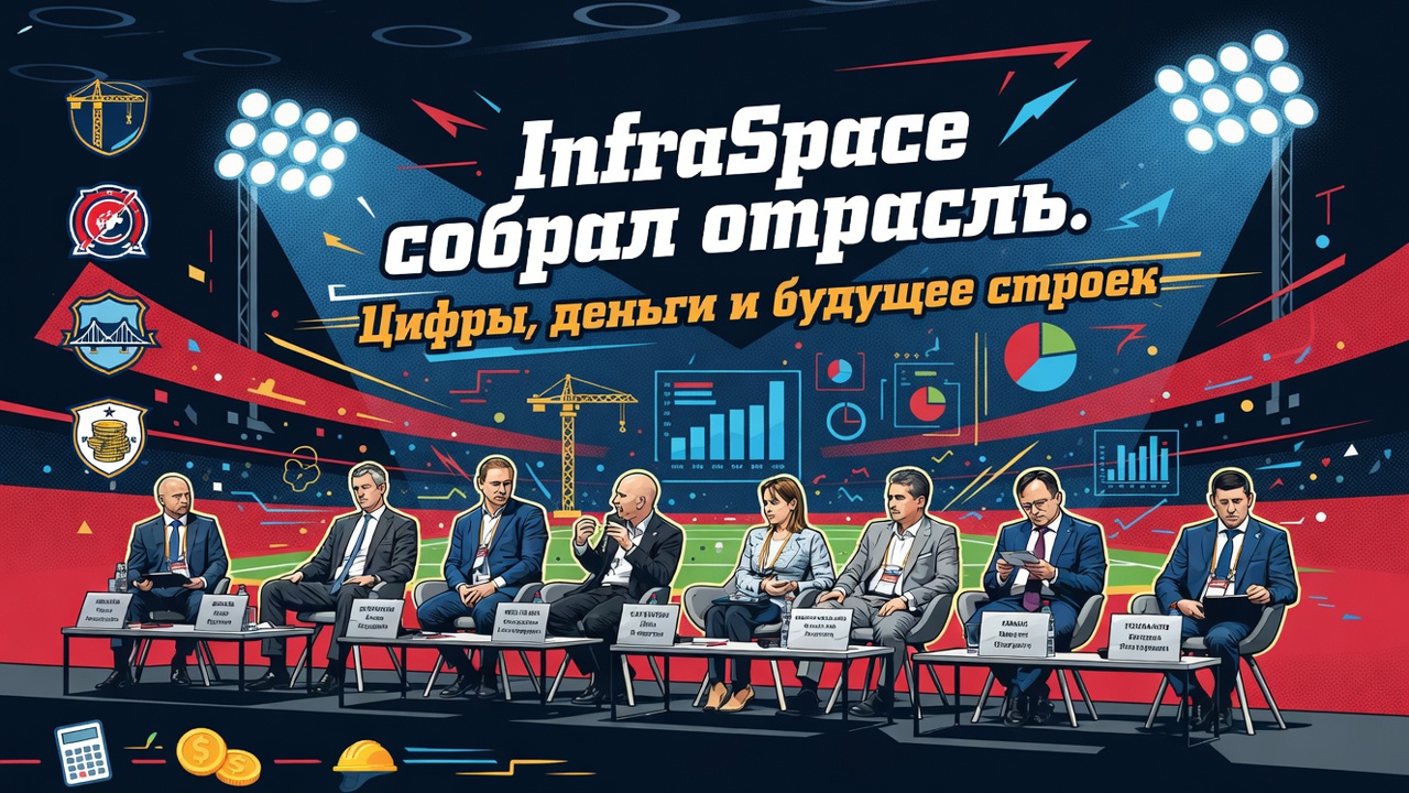 InfraSpace собрал отрасль. Цифры, деньги и будущее строек