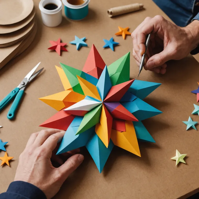 Как сделать звезду пятиконечную из бумаги: для декора, который вдохновляет